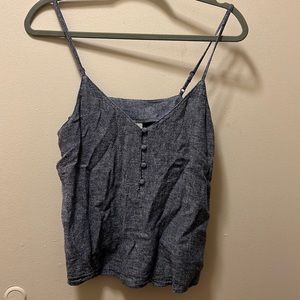 Denim loose tank